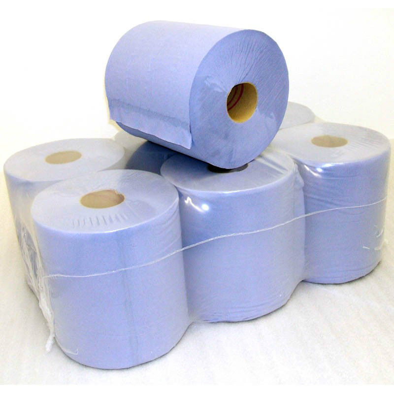 Standard Centre Feed Roll Blue 2ply