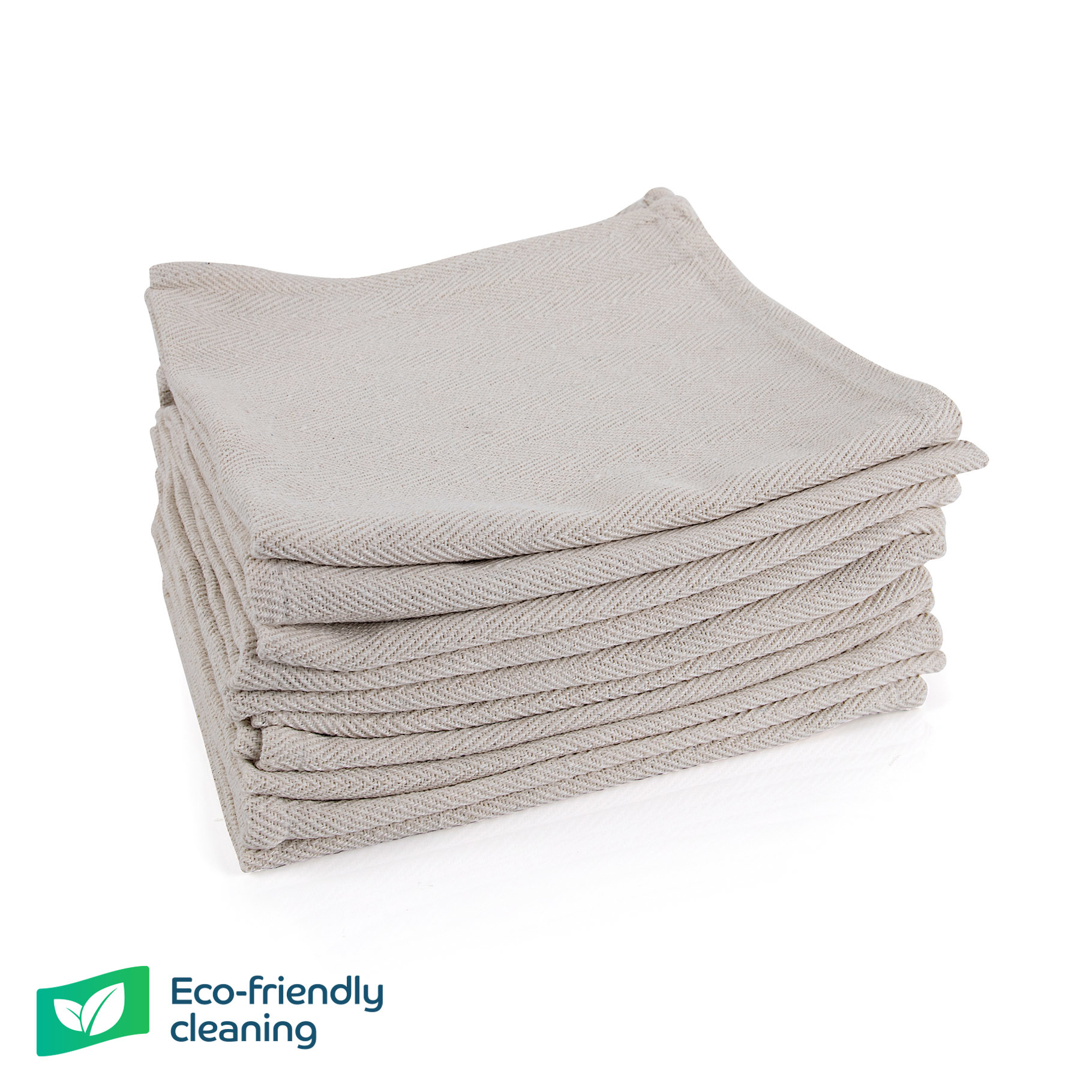 100742 | Herringbone Floor Cloth 56x45cm - Pack of 10