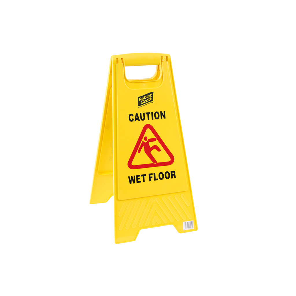 Caution Wet Floor/Clean In Progress Standard Sign (101423)