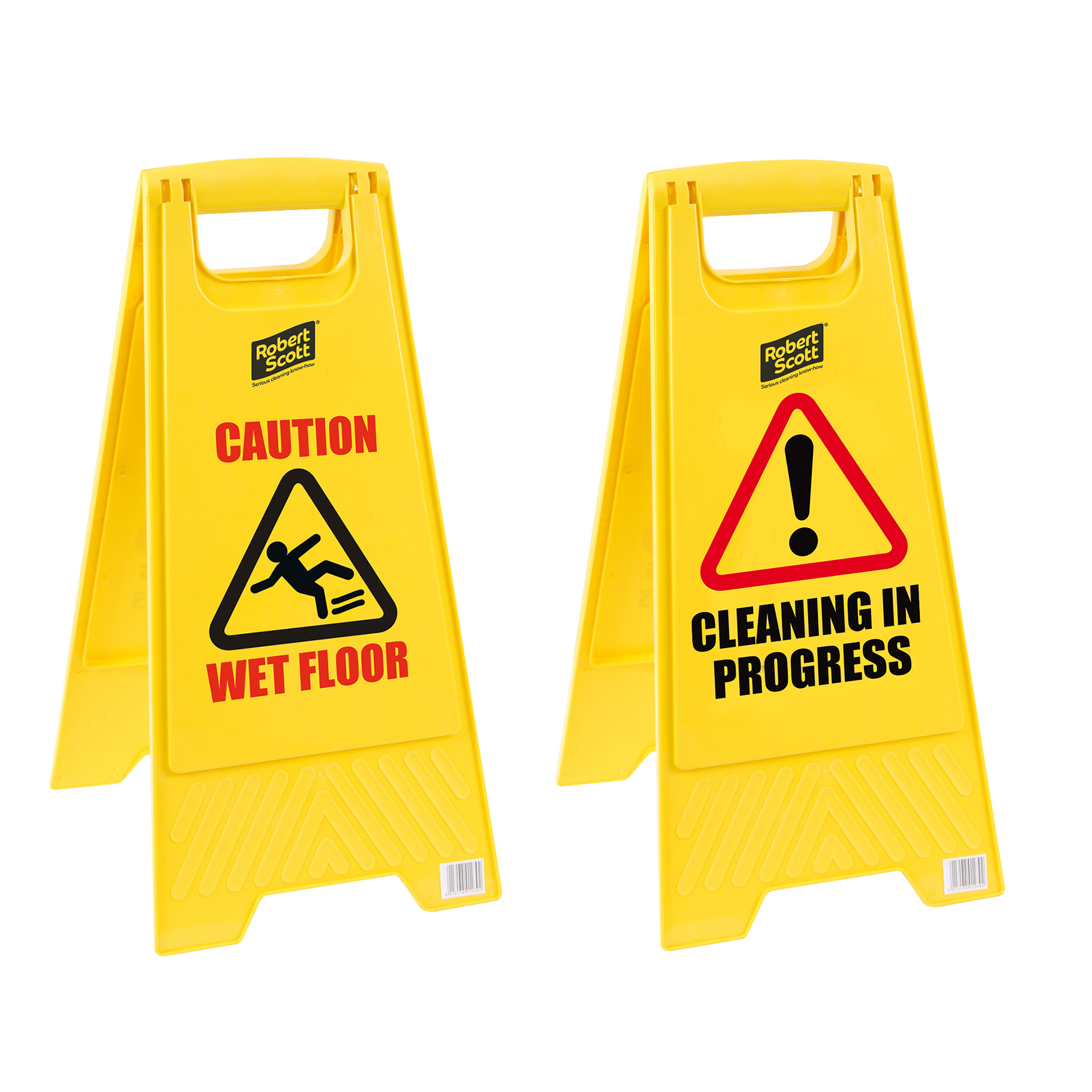 Caution Wet Floor/Clean In Progress Standard Sign (101423)