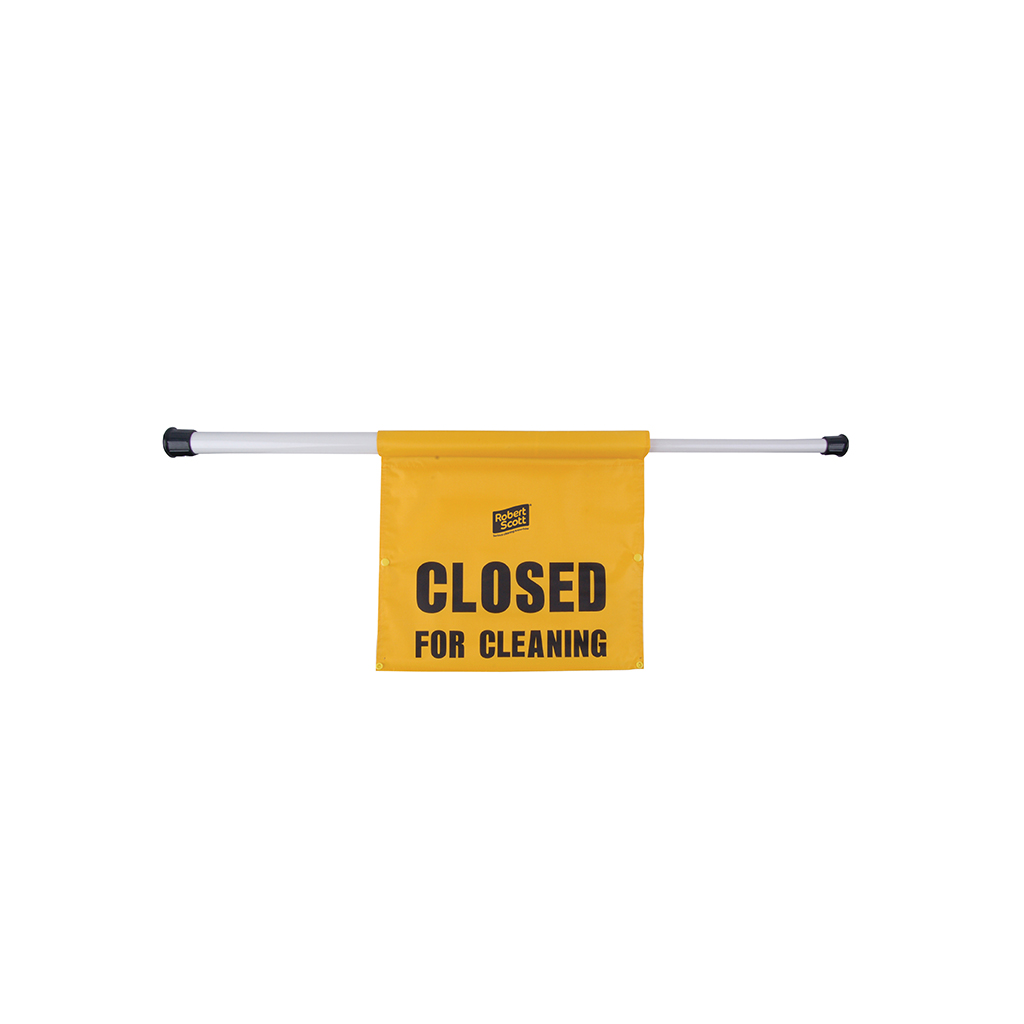 Hanging Door Safety Sign - Closed for Cleaning (101442) Pack of 4