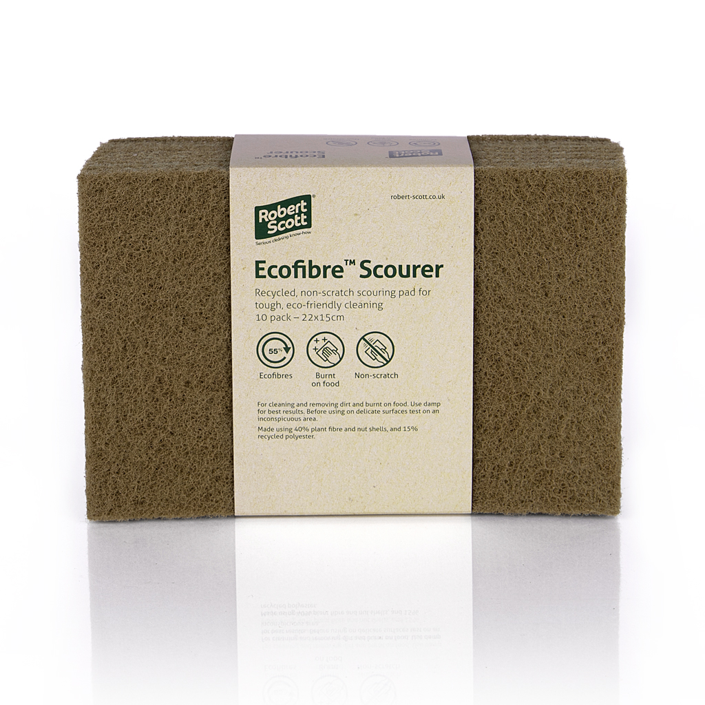 Ecofibre Scourer - Pack of 10 (22x15cm)