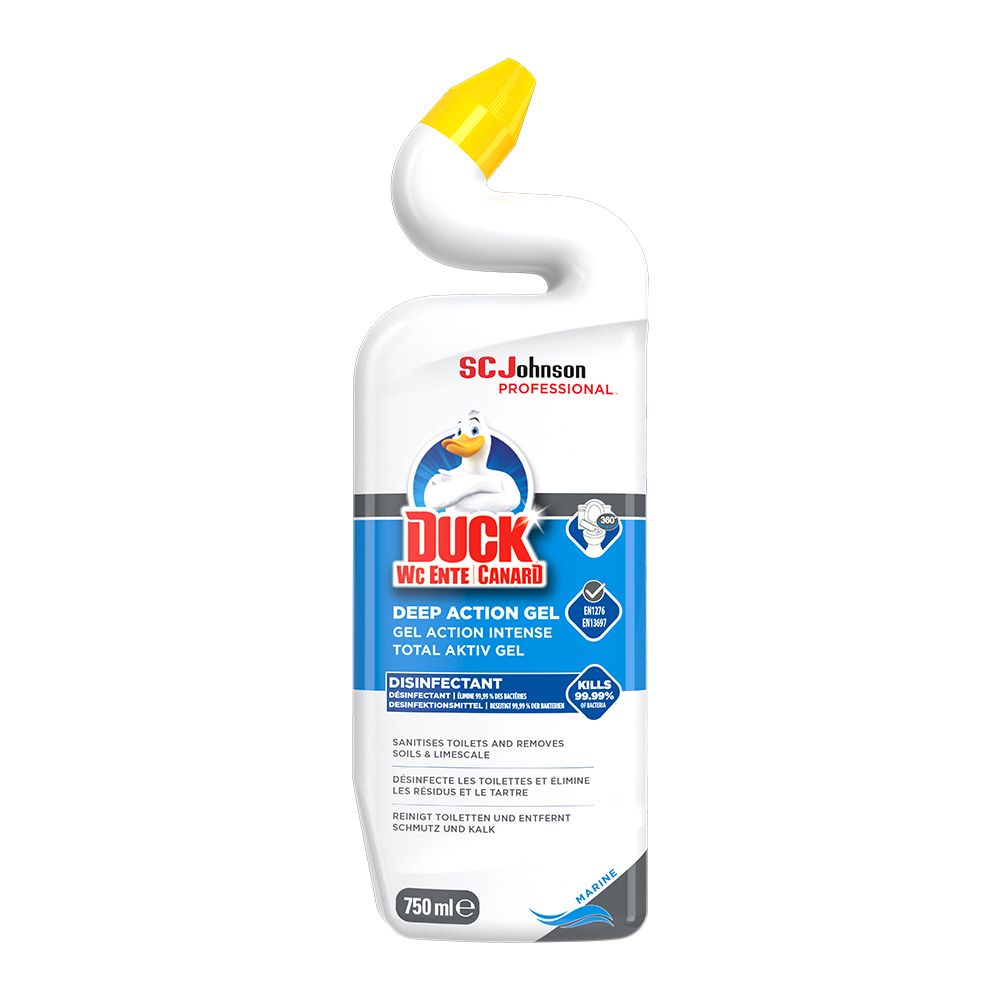 Duck Deep Action Gel Marine - Toilet Cleaner 12 x 750ml - 320227