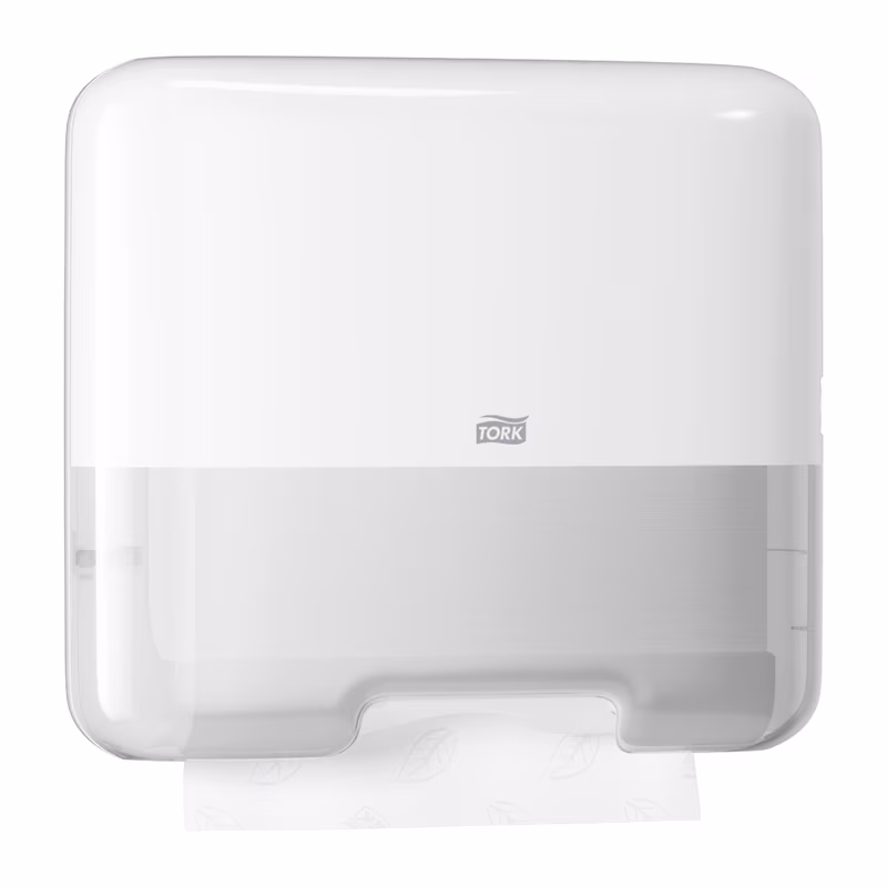 Tork® 553100 H3 Singlefold Mini Hand Towel Dispenser - White