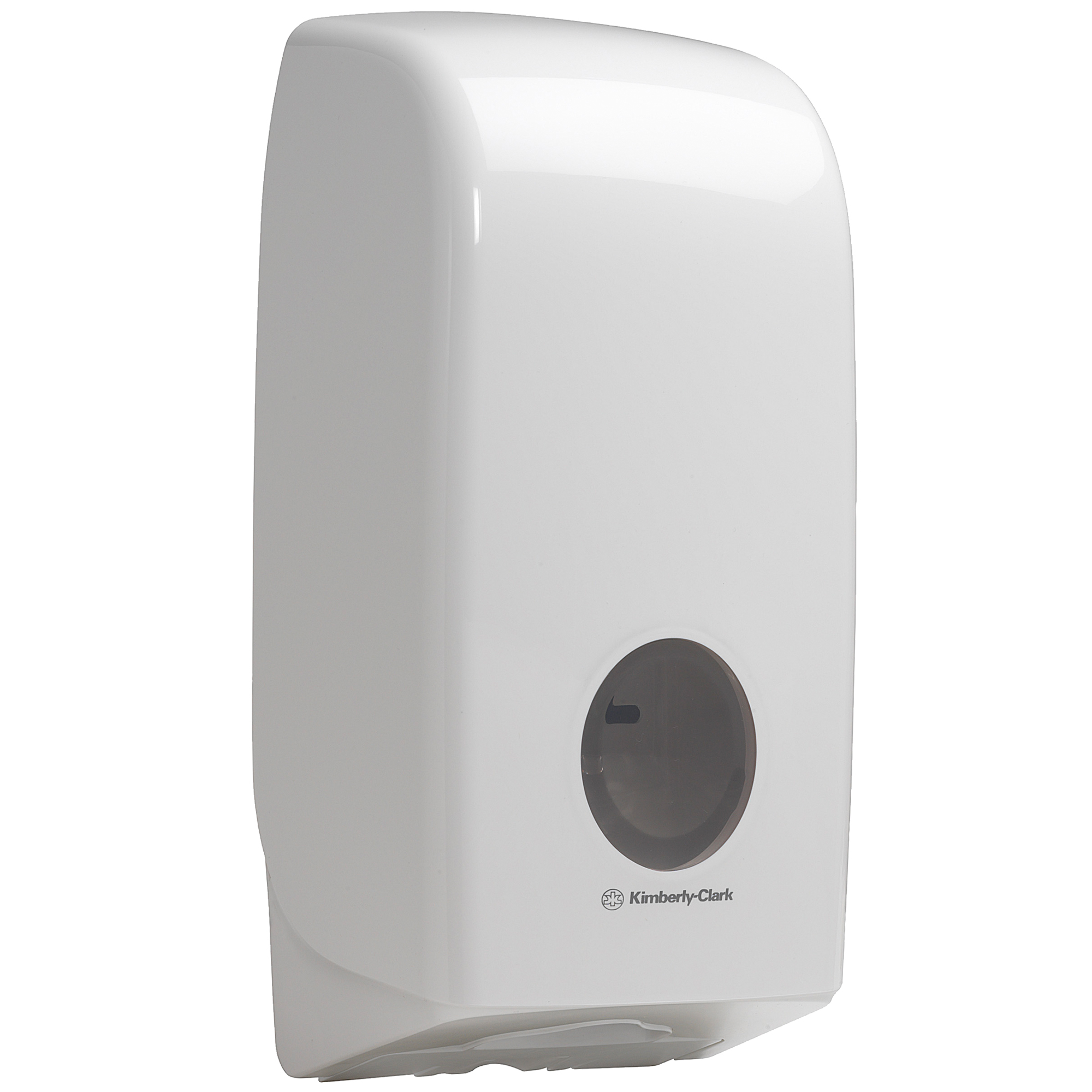 Aquarius Folded Toilet Tissue Dispenser 6946 - 1 x White Single Sheet Toilet Paper Dispenser