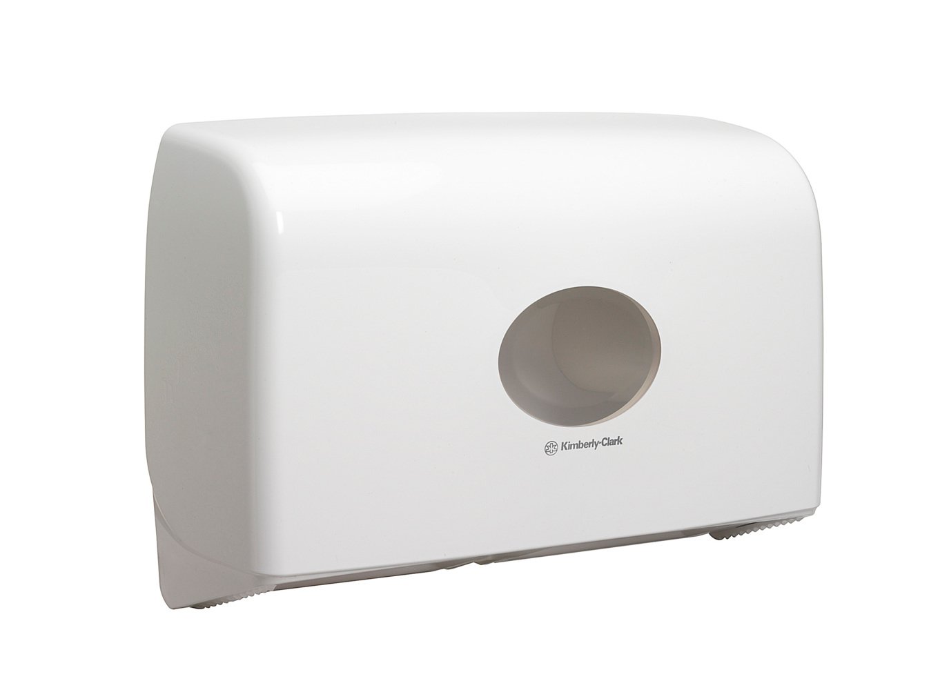 Aquarius Twin Mini Jumbo Toilet Tissue Dispenser 6947 White