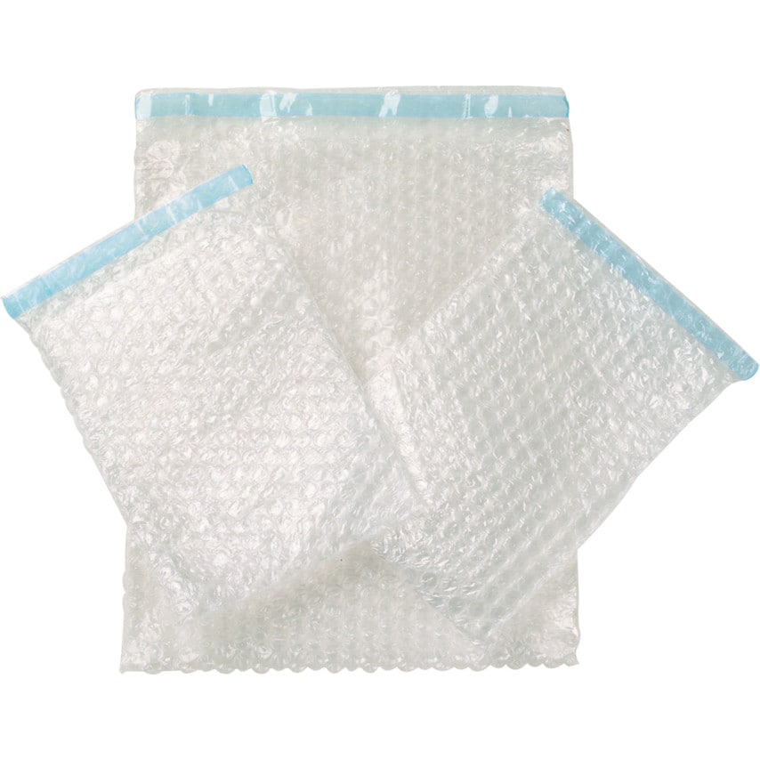Self Seal Bubble Pouch BB7 380 X 435mm + 50mm Lip / Pack 100