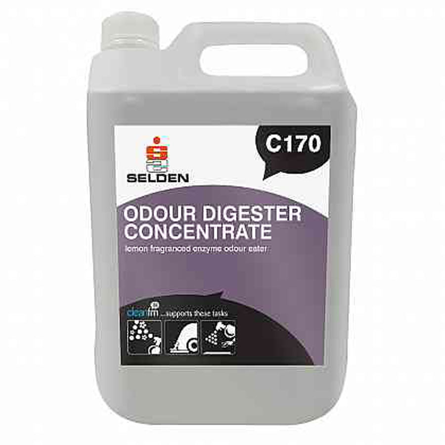 C170 Lemon Odour Digester Concentrate 5L (Enzyme)