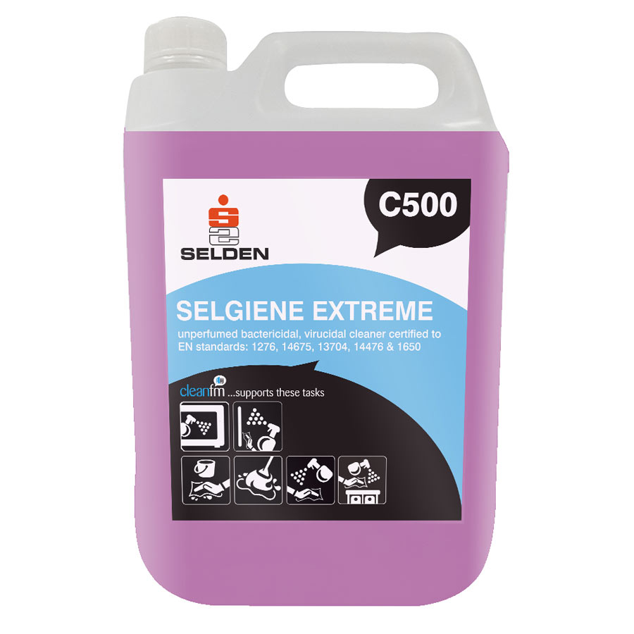 C500 Selgiene Extreme Unperfumed Sanitiser 5L