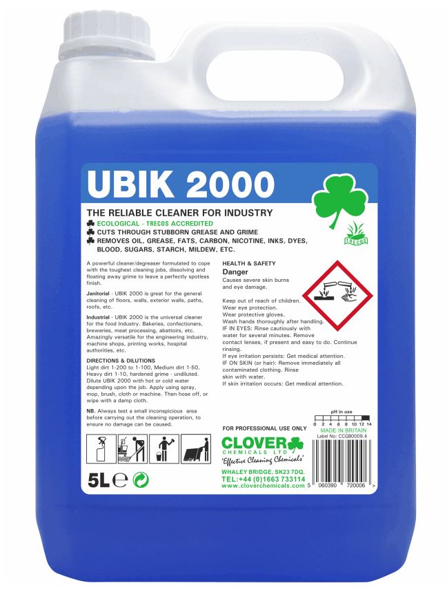 UBIK 2000 Universal Cleaner Concentrate - 5L