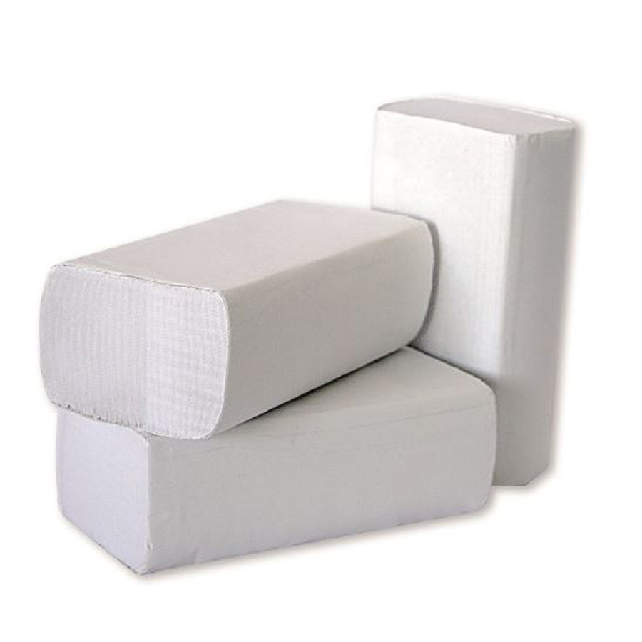 Standard White C-Fold Hand Towel