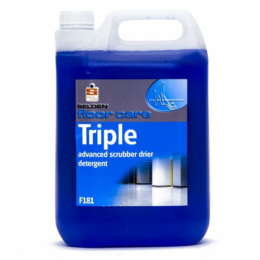 F181 Triple Heavy Duty Scrubber Dryer Detergent 5L