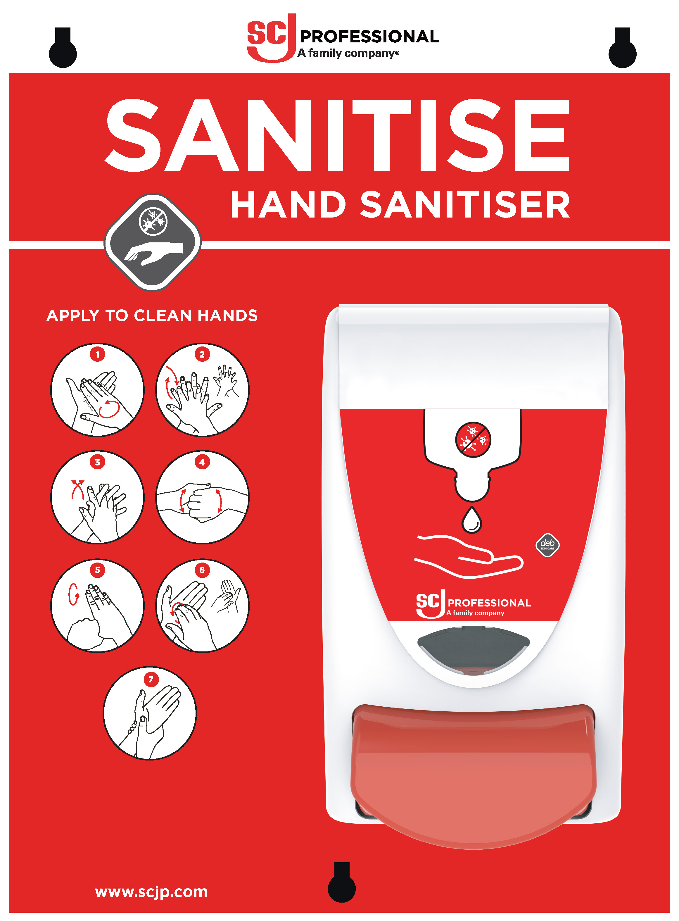 Single Zone SANITISE Board - HSANTSZB