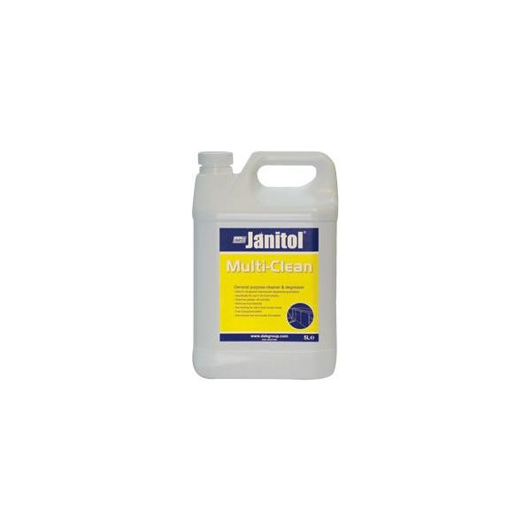Janitol Multi-Clean Multi-purpose, Perfume-free Surface Cleaner & Degreaser 5L - JMC60T