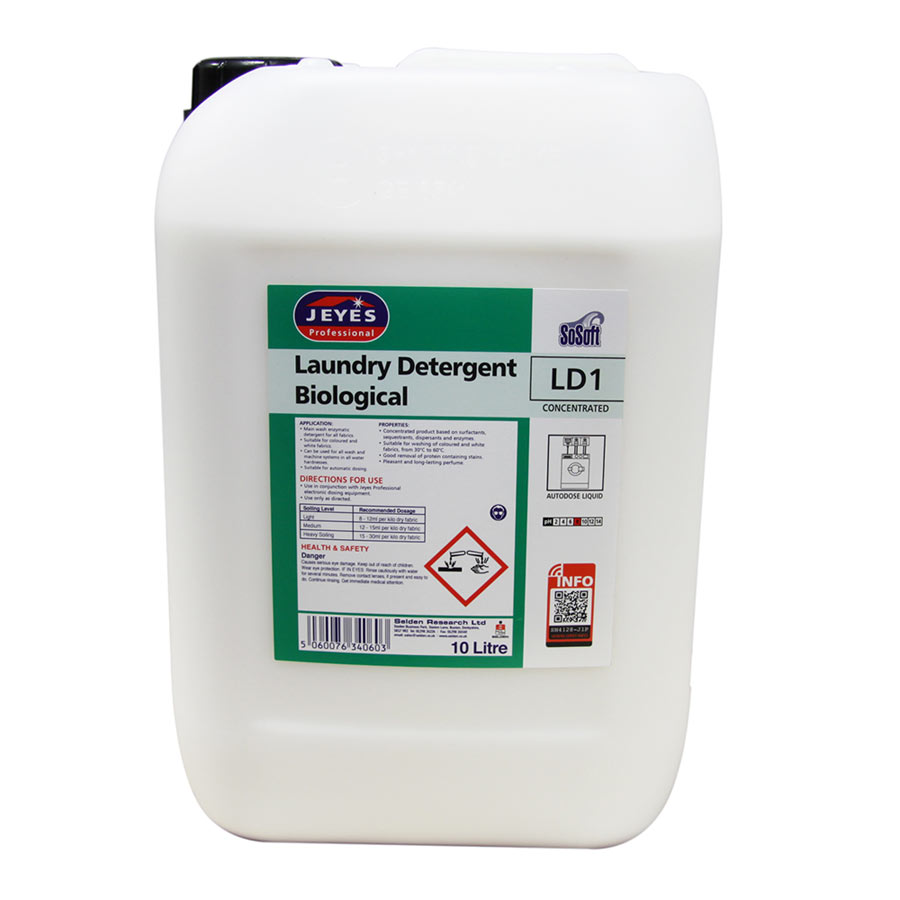 Jeyes LD1 Low Foam Laundry Liquid 10L