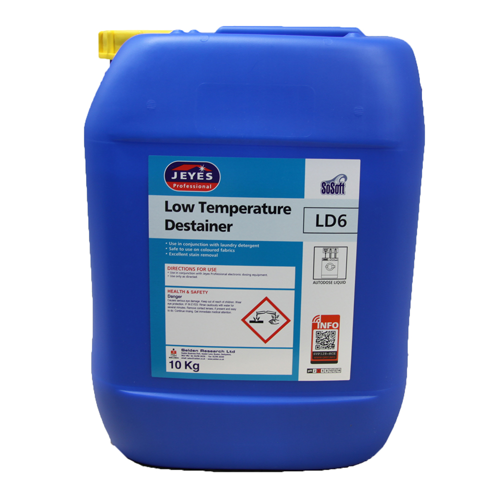 Jeyes LD6 Low Temp Destainer 10L