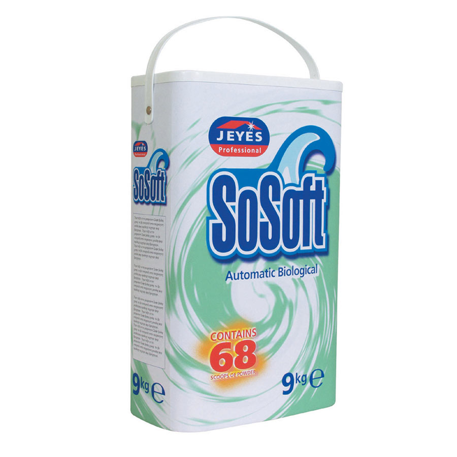 Jeyes LP1 SoSoft Bio Washing Powder 9KG