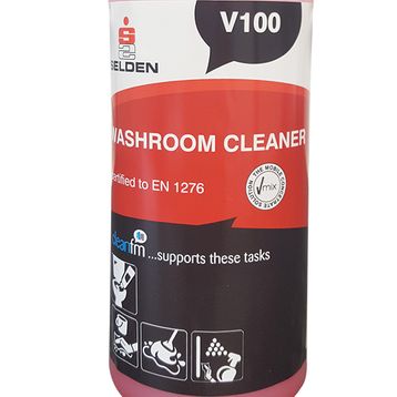V100 VMIX Washroom Cleaner Label