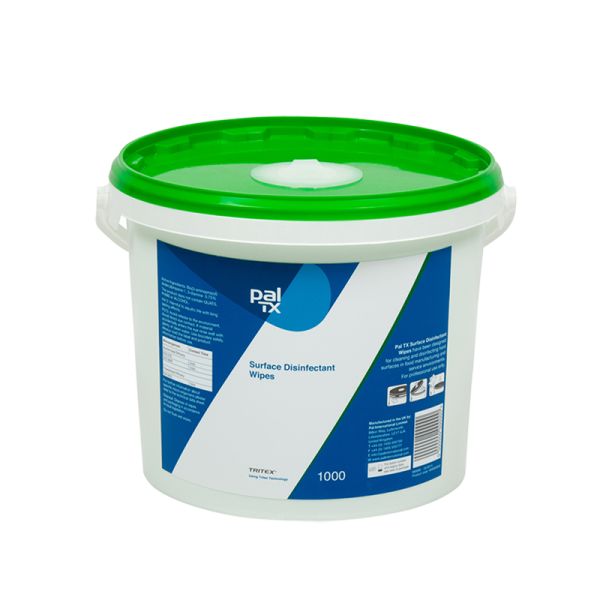 Pal TX Surface Disinfectant Wipes - 1000 Sheet Bucket (W131230T)
