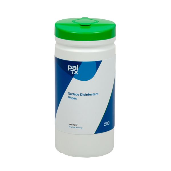 Pal TX Surface Disinfectant Wipes - 100 Sheet Tub (W258230T)