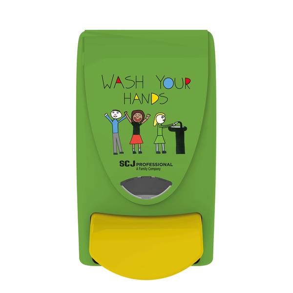 Schools Wash Your Hands Dispenser -1L Dispenser - WYH1LDS