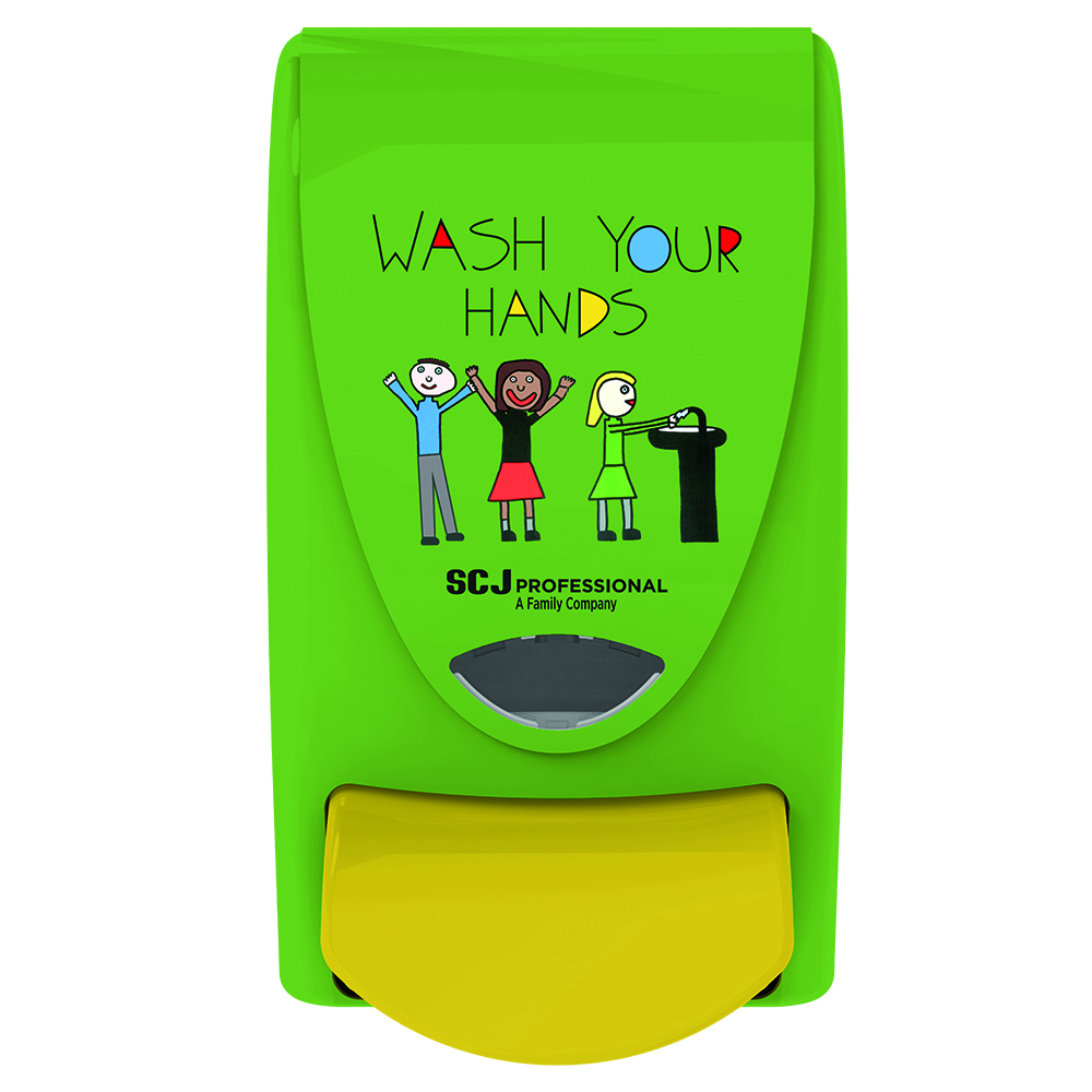 Schools Wash Your Hands Dispenser -1L Dispenser - WYH1LDS