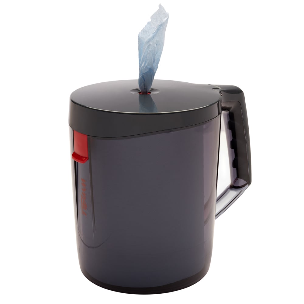 WypAll® Reach™ 6221 Portable Centrefeed Blue/White Roll Dispenser