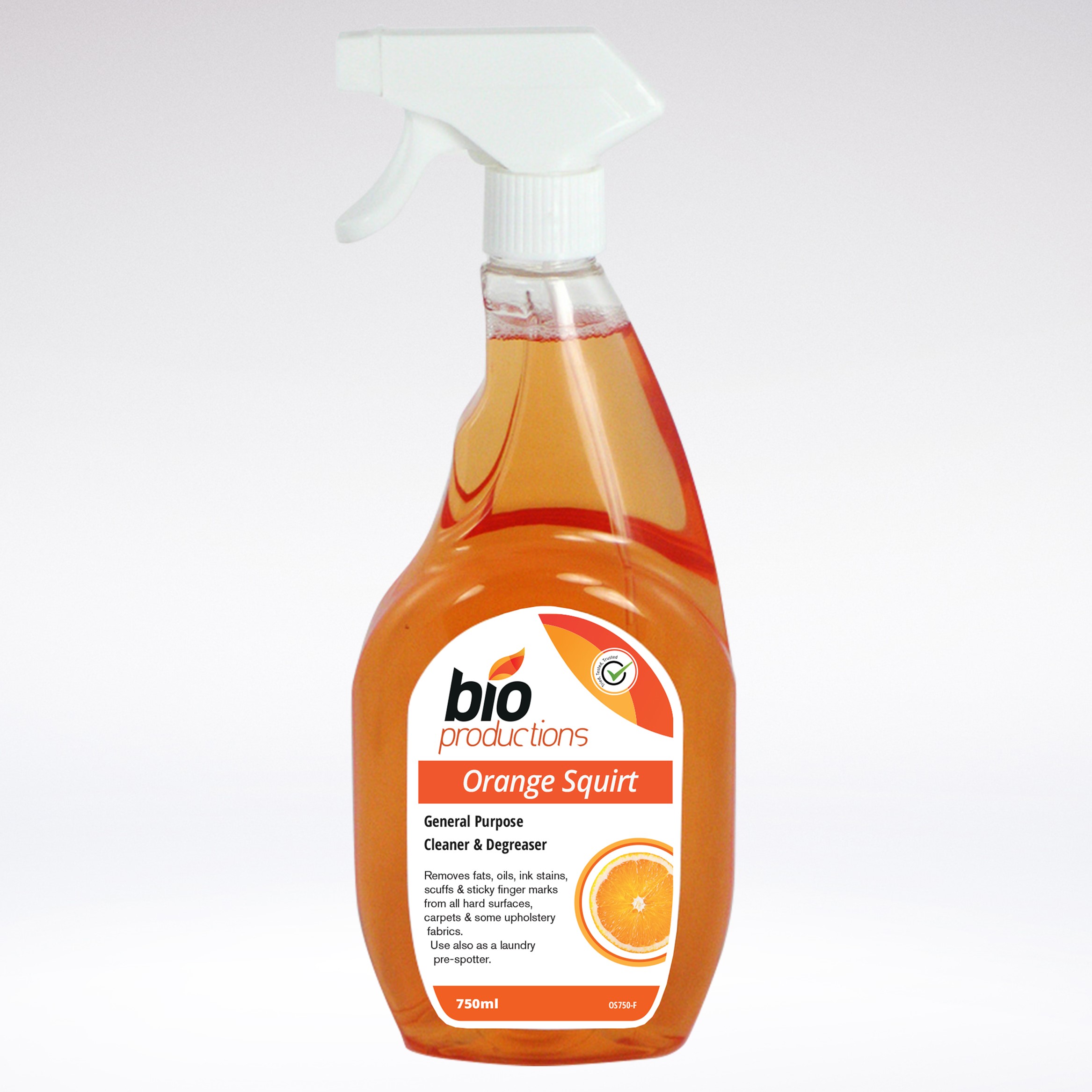 Bio Productions Orange Squirt General Purpose Cleaner & Degreaser 750ml