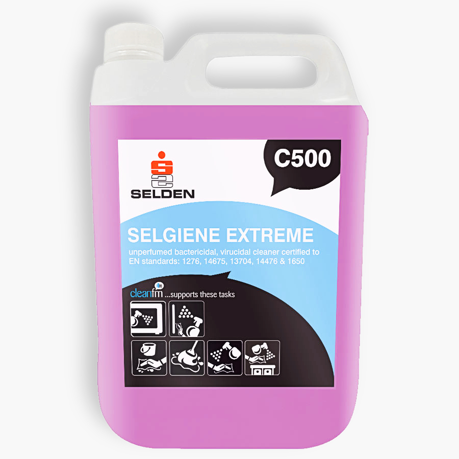 C500 Selgiene Extreme Unperfumed Sanitiser 5L