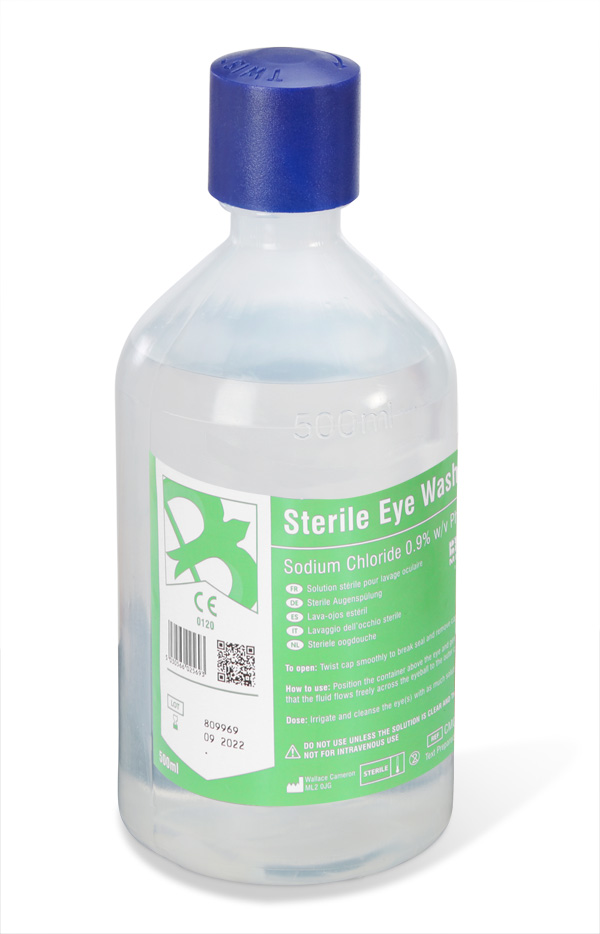 Eyewash Irrigation Fluid - 500ml Bottle