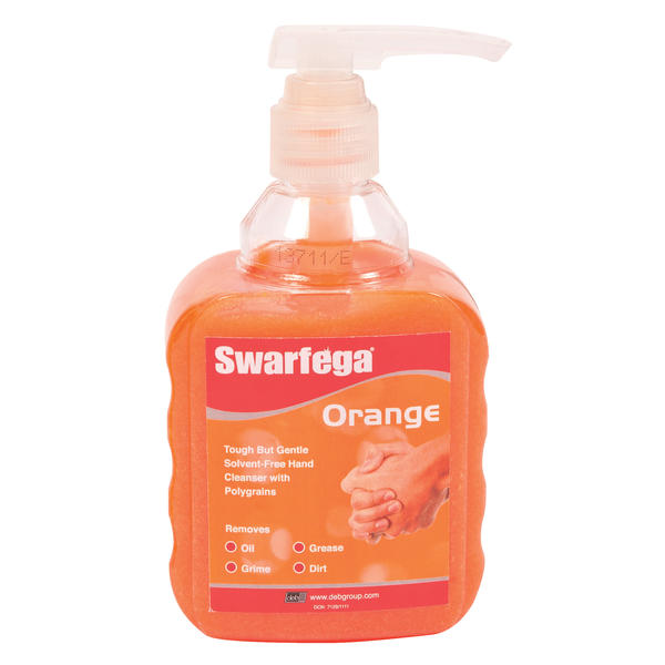 Swarfega Orange - Heavy Duty Hand Cleaner - 400ml Pump Top Bottle - SOR400MP